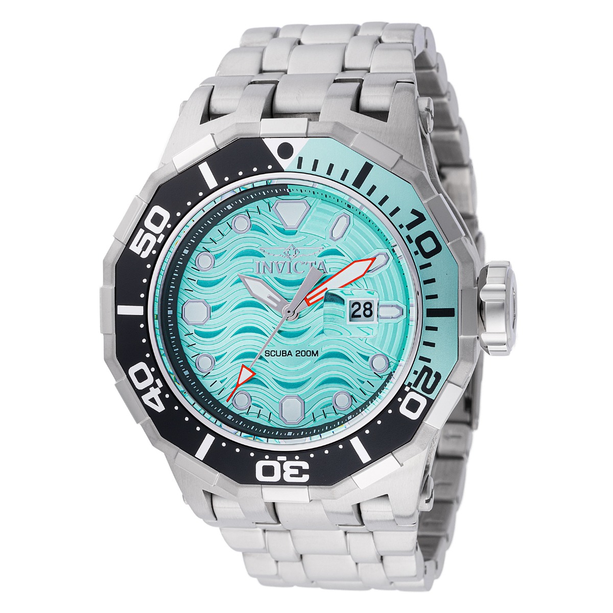 Reloj Invicta 47846 Pro Diver Wave para hombre - 52 mm, acero