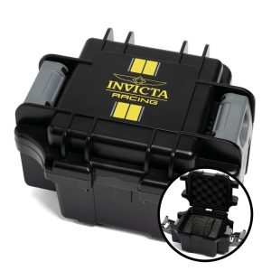 Estuche para reloj de buceo Invicta Racing de 1 ranura, negro DC1-RAC